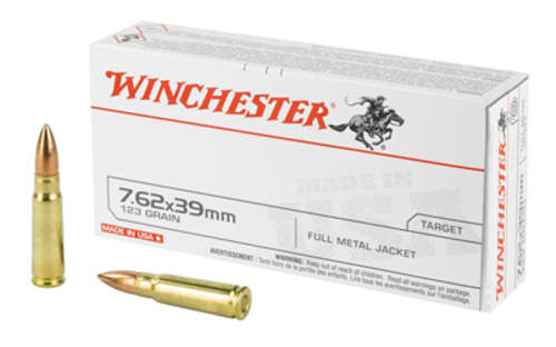 Ammunition Winchester Ammunition USA 7.62x39mm WIN USA 762X39 123GR FMJ 20/200